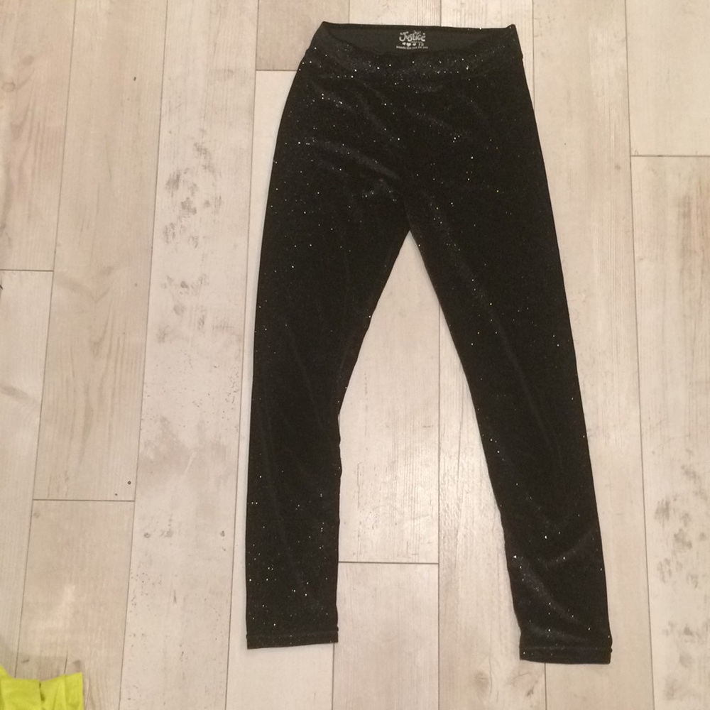 Black sparkly legging/pants